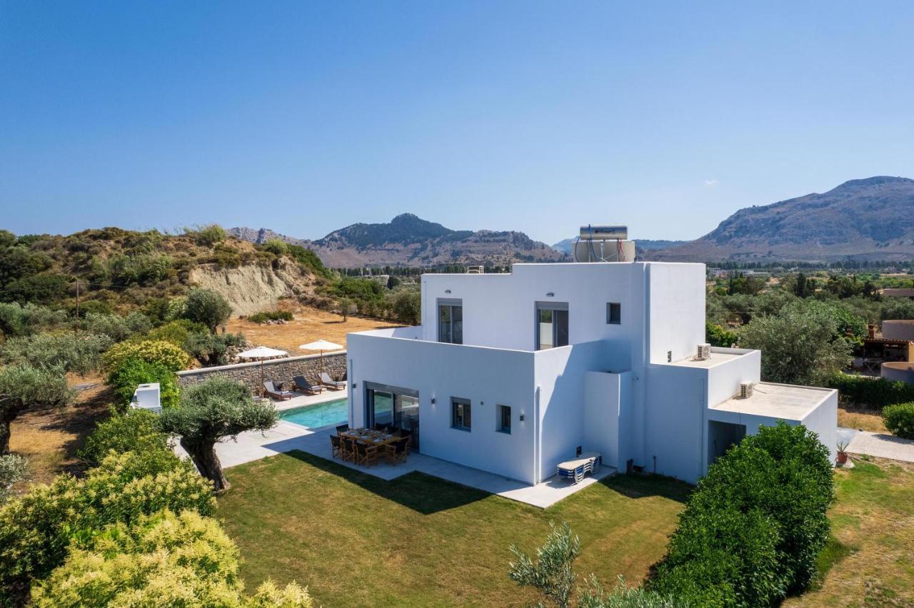 Villa Heather Kolymbia Buitenkant foto