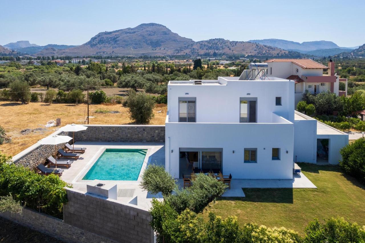 Villa Heather Kolymbia Buitenkant foto